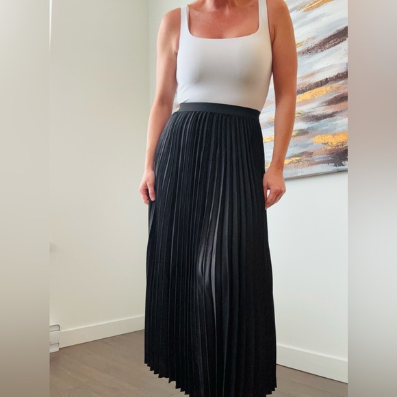 Ricki's Dresses & Skirts - Black Pleated Midi Skirt